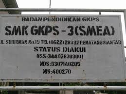 Perpustakaan SMK Swasta GKPS 3